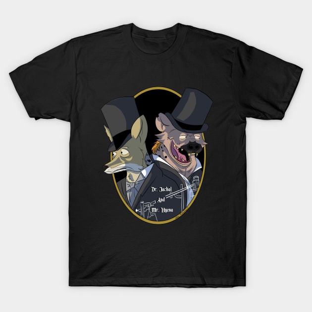 Dr. Jackal and Mr. Hyena T-Shirt by nfergason